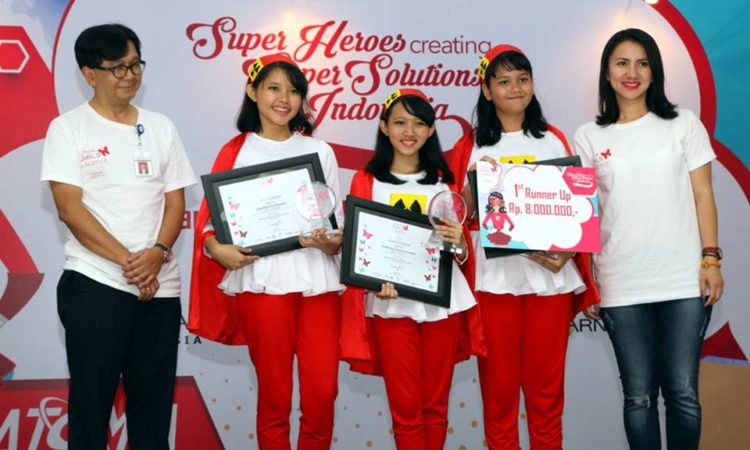 juara 2 tingkat nasional Loreal Sciece Girl Competition tahun 2015