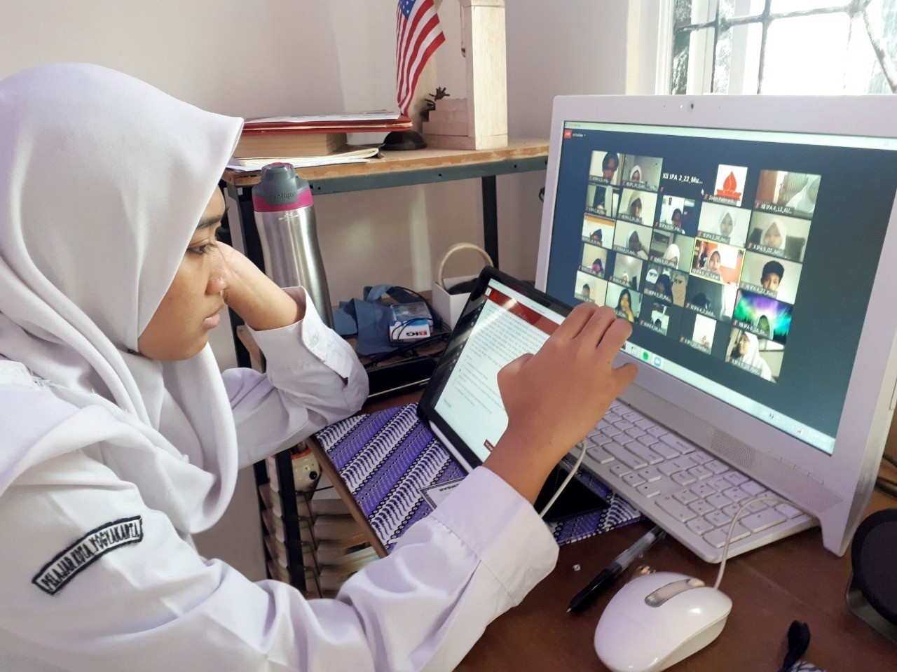 Pelaksanaan Pendidikan Karakter Dalam Kegiatan Penilaian Akhir Semester Secara Online