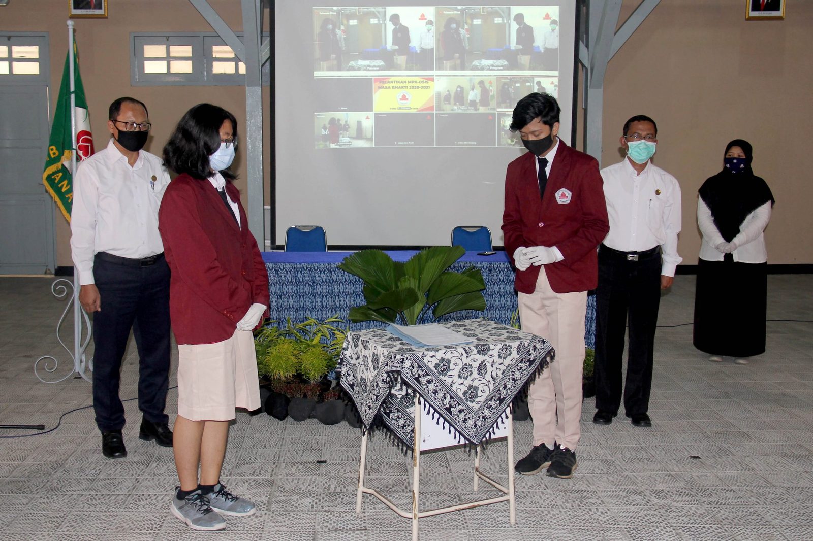 PELANTIKAN OSIS DAN MPK SMAN3 YOGYAKARTA, MASA BAKTI 2020/2021
