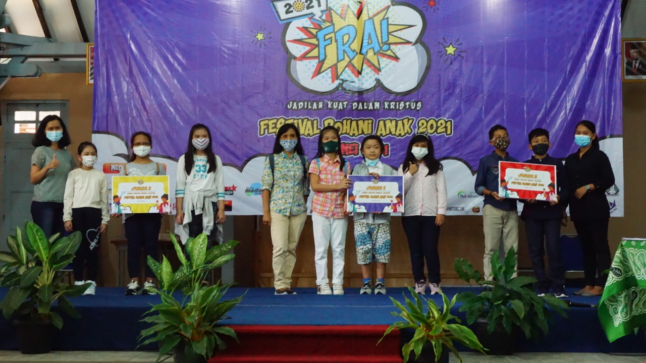 Festival Rohani Anak : “Jadilah Kuat Dalam Kristus”