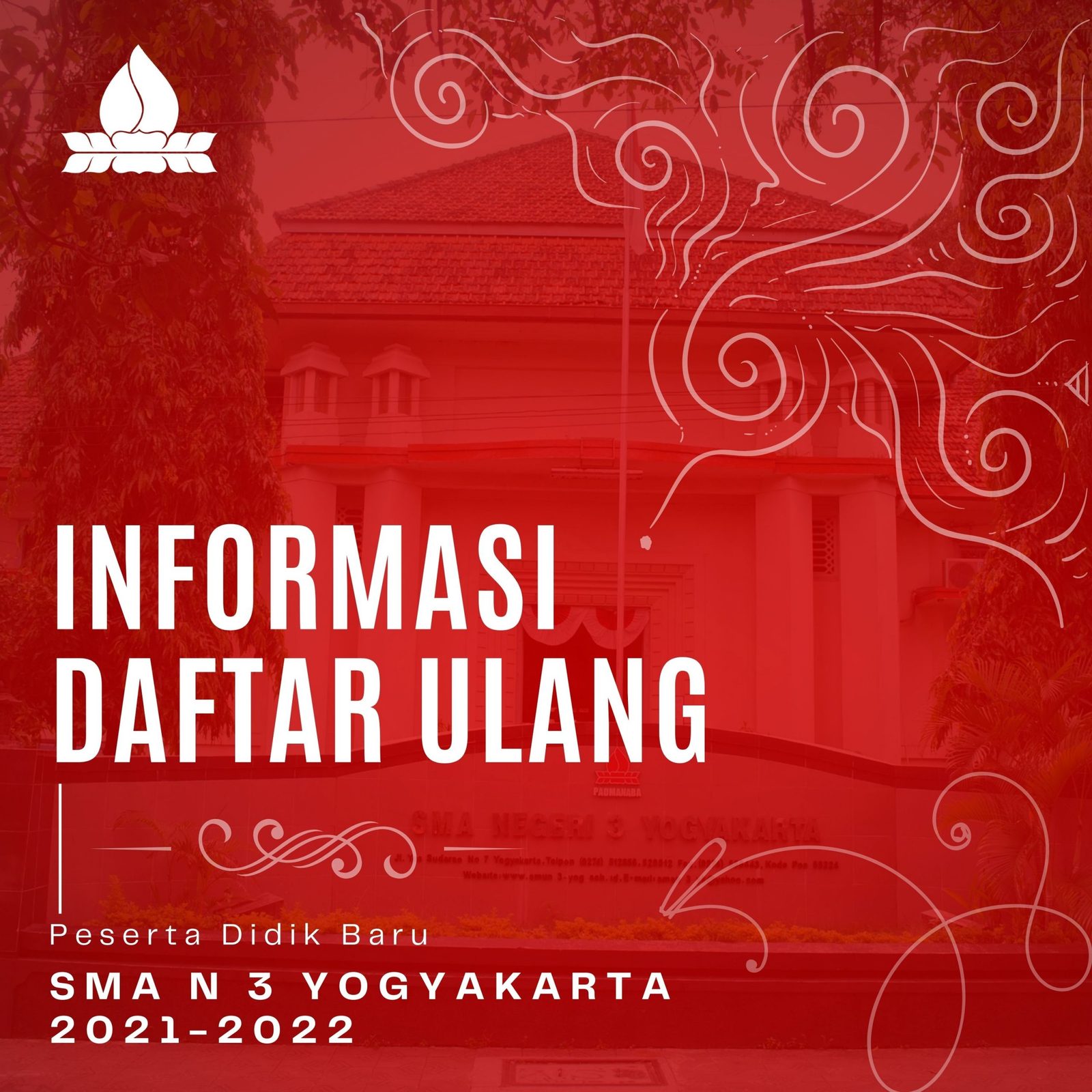 PENGUMUMAN HASIL SELEKSI PPDB SMA NEGERI 3 YOGYAKARTA TAHUN AJARAN 2021/2022