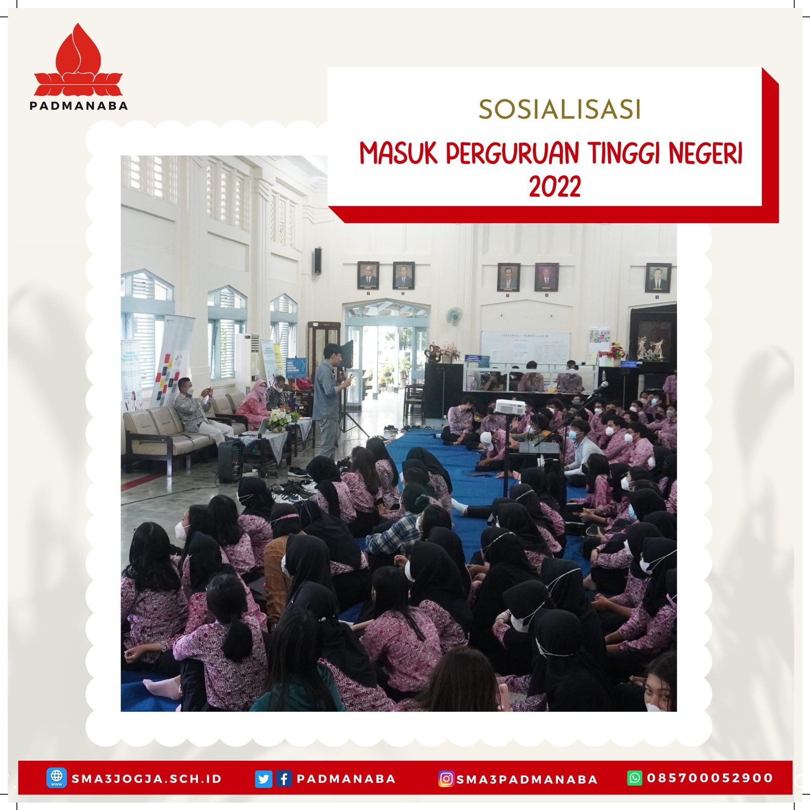SOSIALISASI MASUK PERGURUAN TINGGI NEGERI 2022