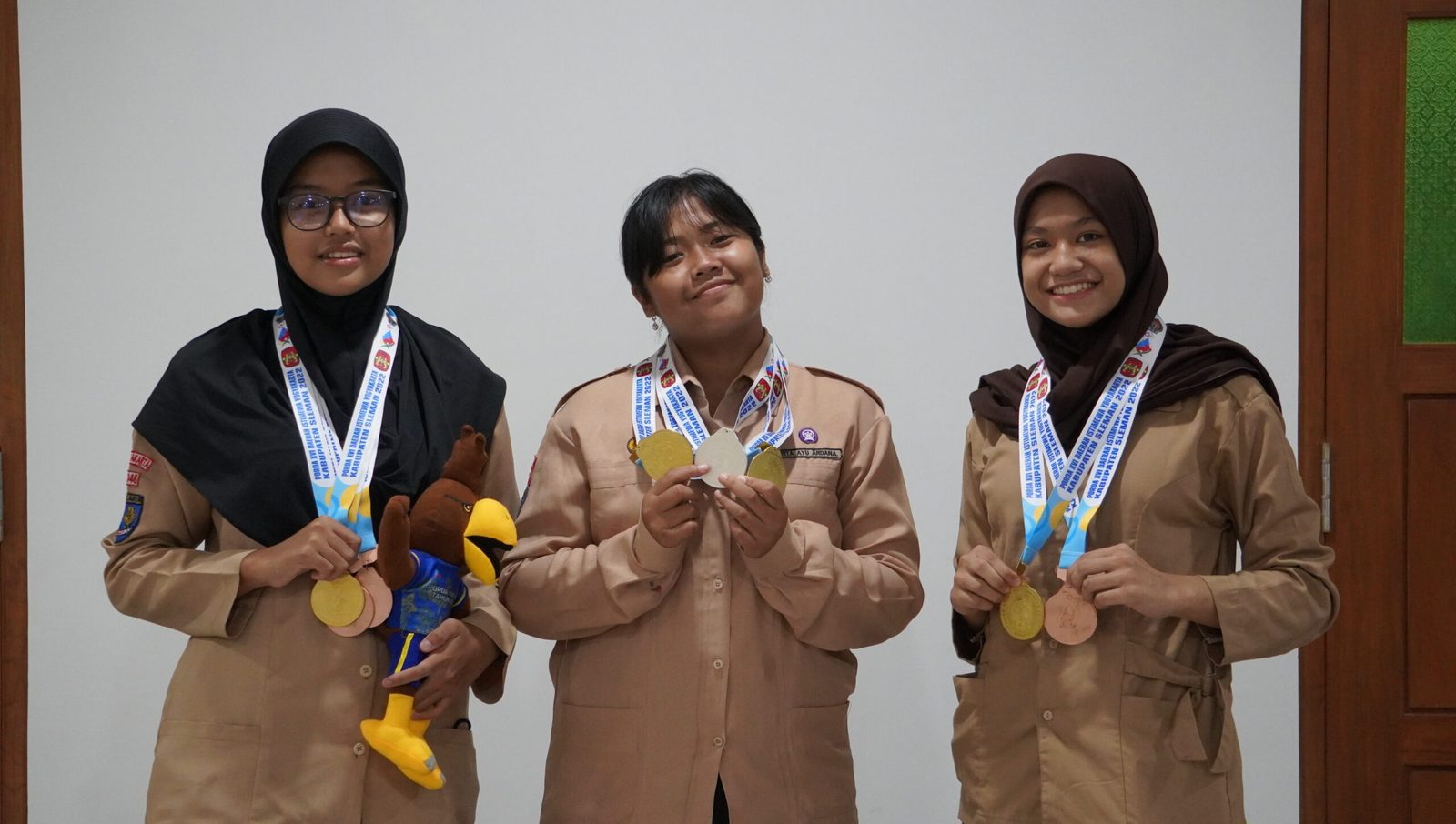 Mendali emas Cabor Judo dalam PORDA DIY tahun 2022
