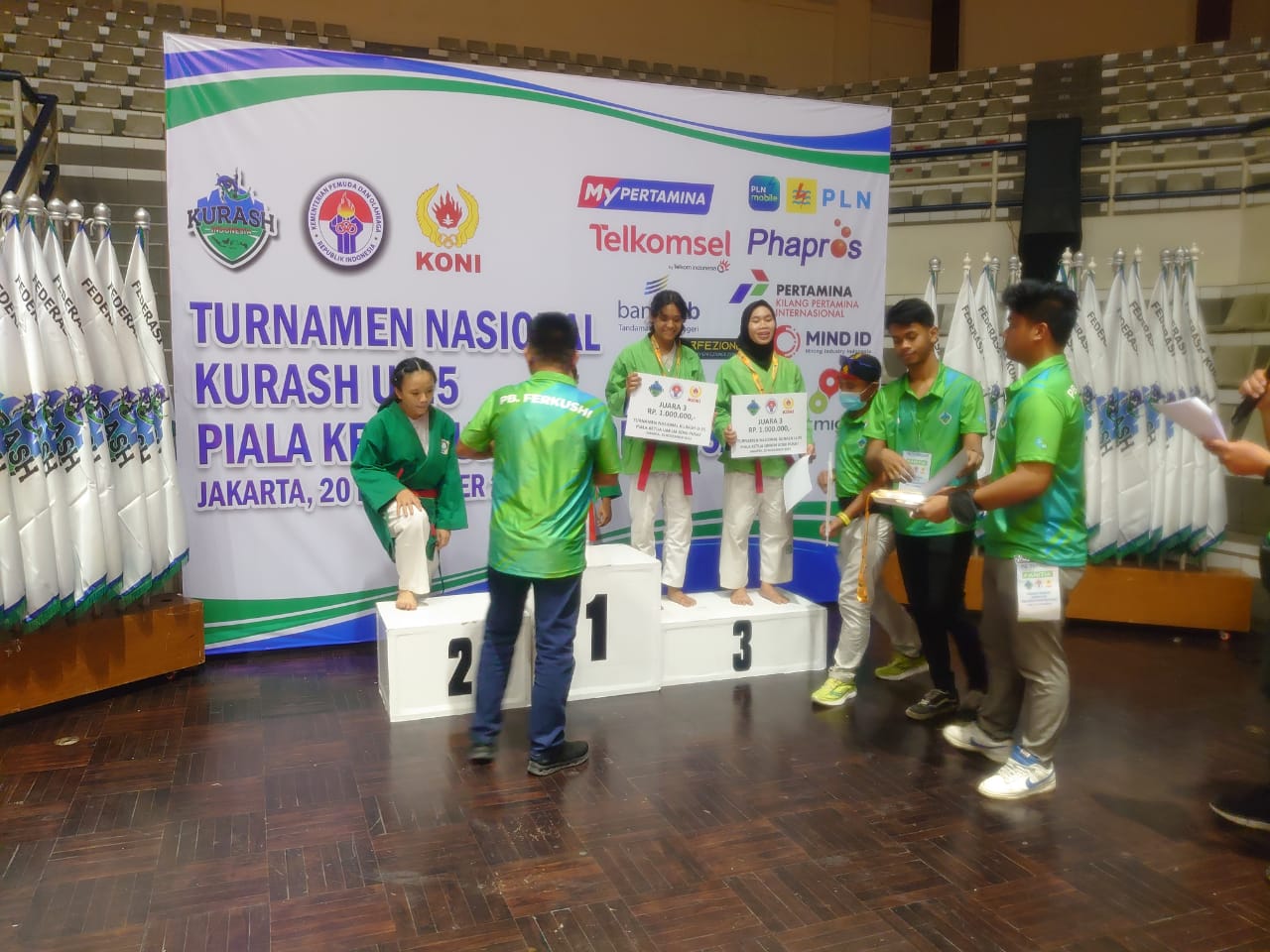 Medali Perunggu Cabang Olahraga Judo Kejuaraan Nasional 2022