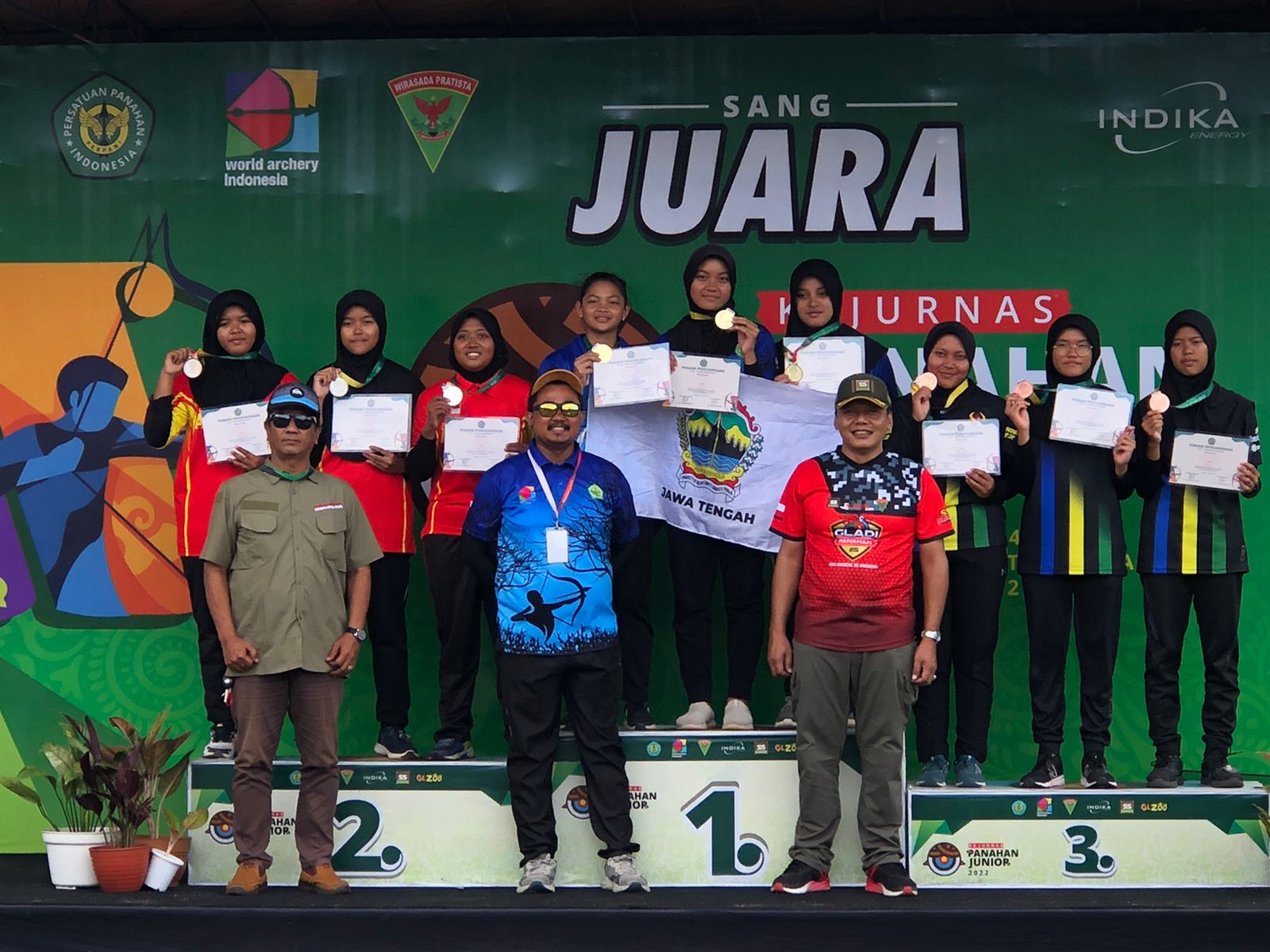 Medali Perak Cabang Olahraga Panahan Kejuaraan Nasional 2022