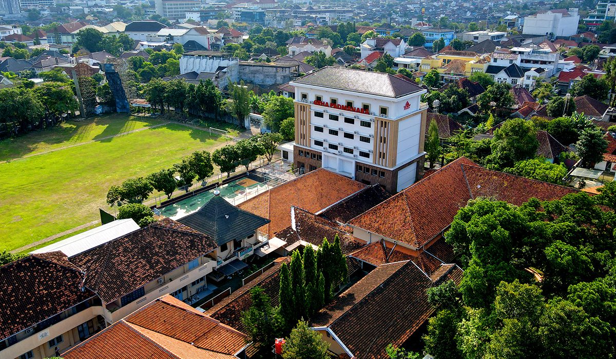 Grha Padmanaba Tampak Atas