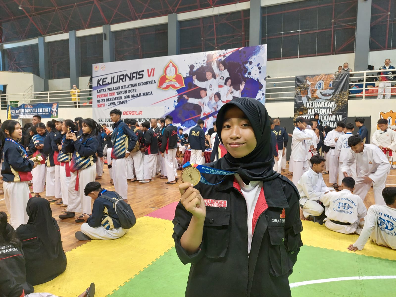 Juara 1 Pi Solo Spell Minangkabau Kejurnas Perisai Diri VI Antar Pelajar 2022