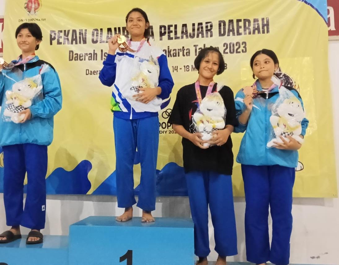 Medali Emas Cabor Judo POPDA DIY 2023
