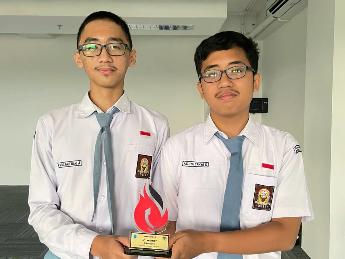 Juara 1 Arkalogica Competition Arkavidia 8.0 Tahun 2023