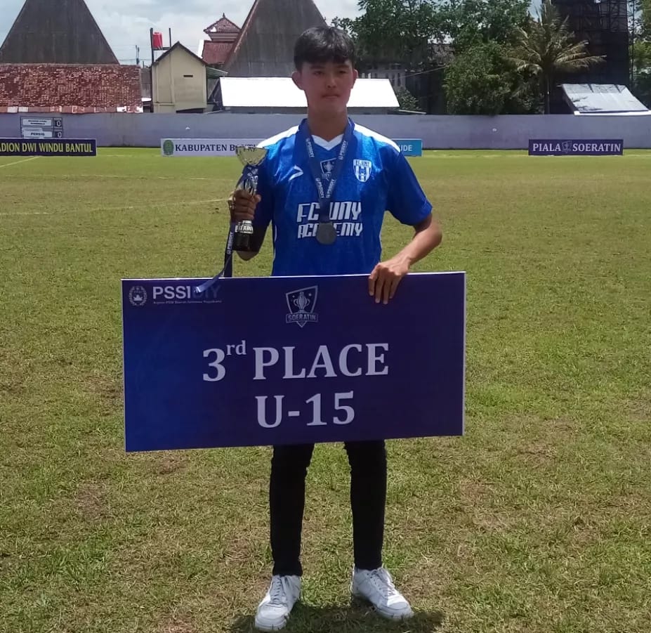 Juara 3 Kejuaraan Piala Soeratin U-15 2023