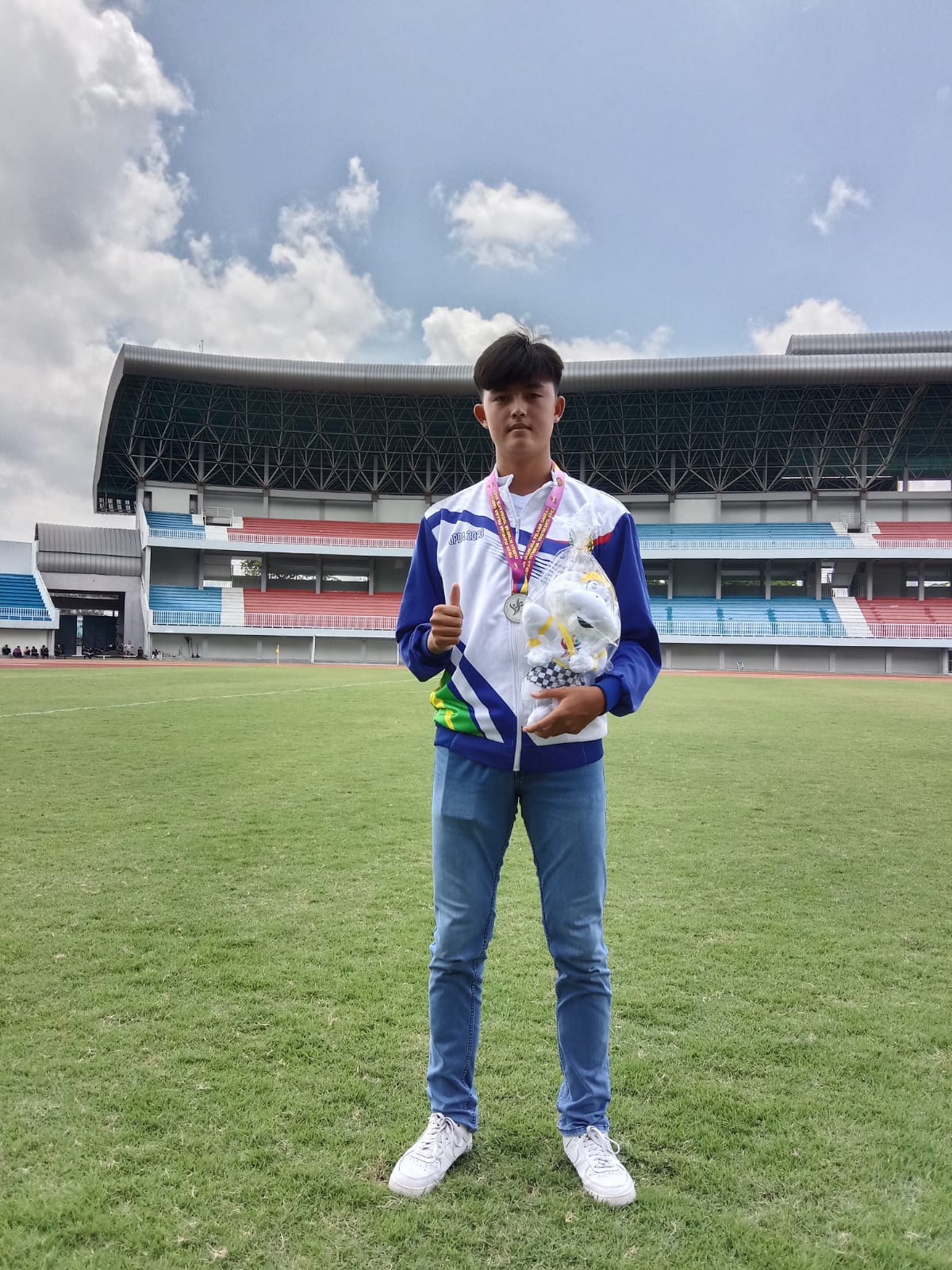 Medali Silver Cabor Sepak Bola POPDA DIY 2023