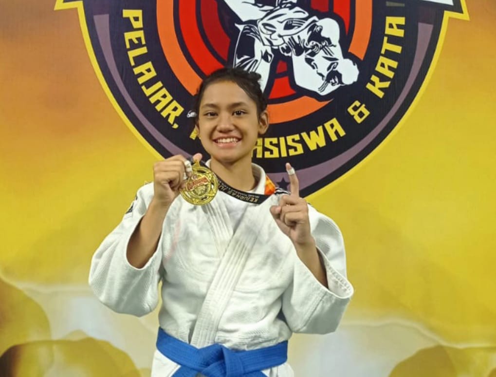 Medali Emas Cabor Judo Kejurnas Pelajar Tahun 2023