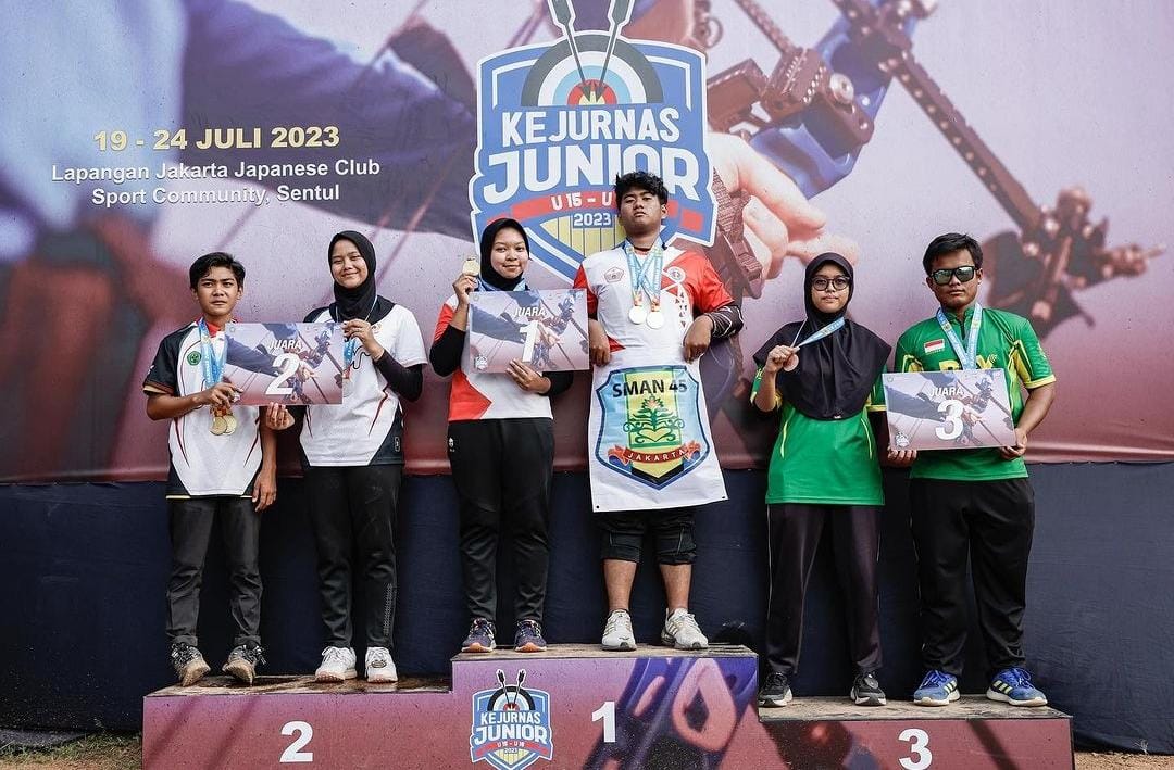 Medali Perunggu Mix Team Recurve U-18 Kejurnas Junior Tahun 2023
