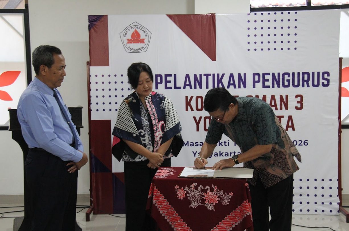 PELANTIKAN KOMITE SMA NEGERI 3 YOGYAKARTA  MASA BAKTI 2023–2026