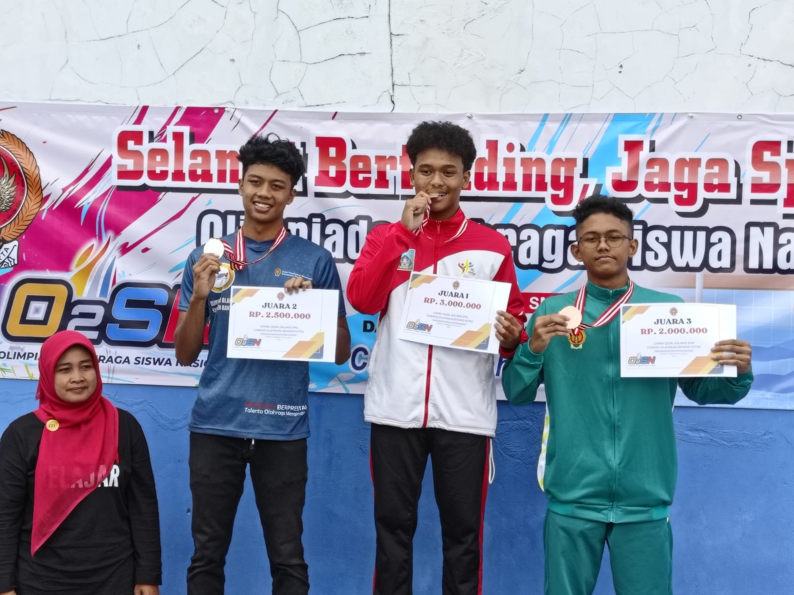 Juara 3 O2SN Cabor Renang Tingkat Provinsi DIY 2023