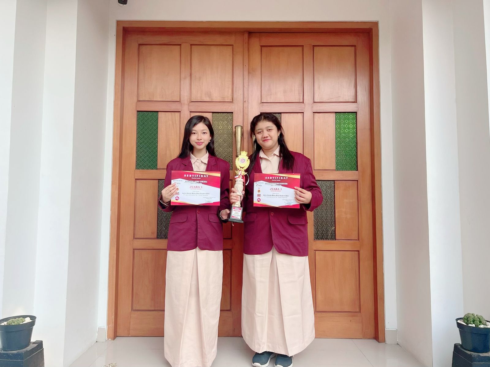 Juara 1 Astra Honda Motor Best Student Kategori Invensi 2023