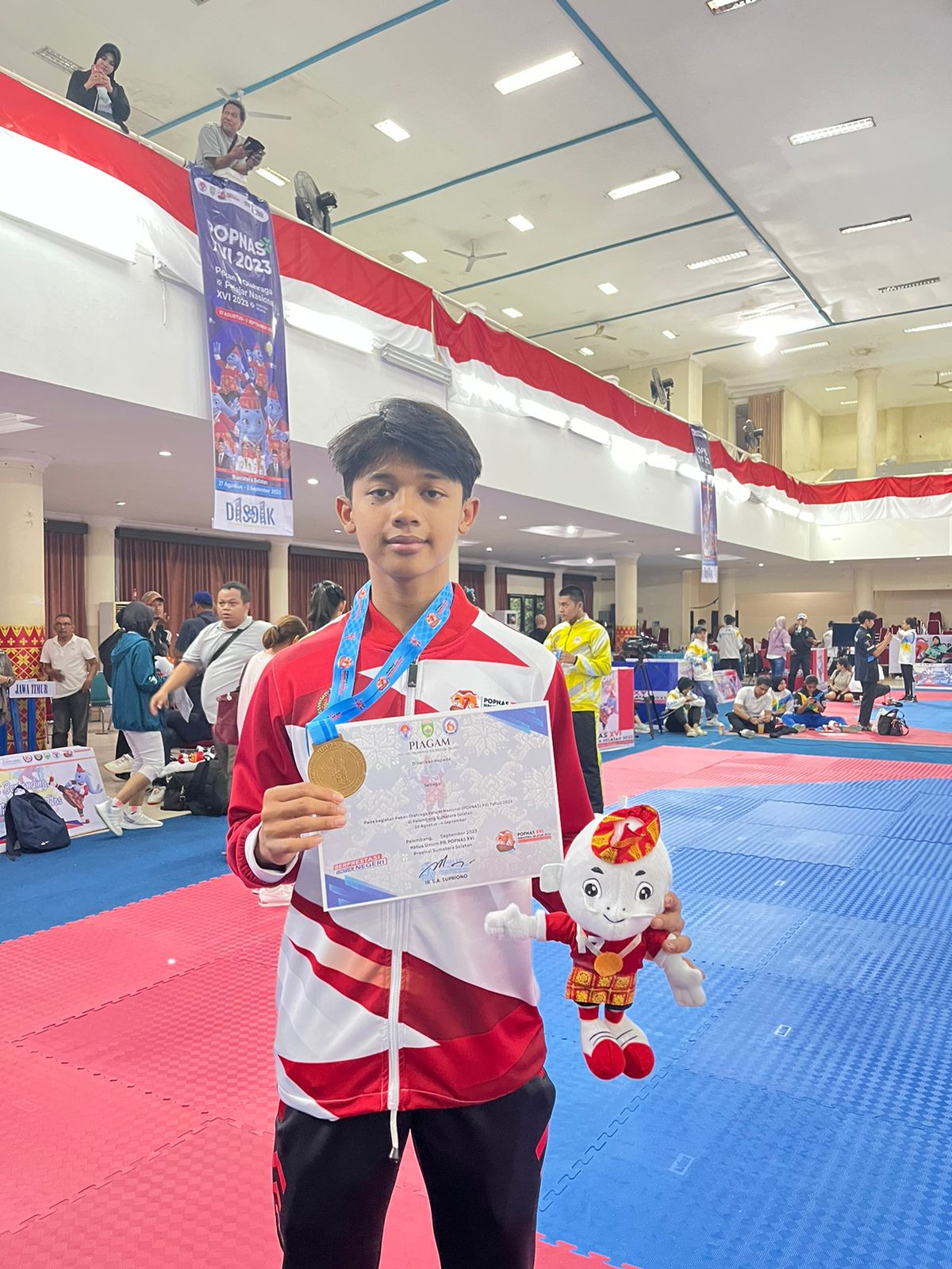 Medali Perunggu POPNAS XVI Sumatra Selatan 2023