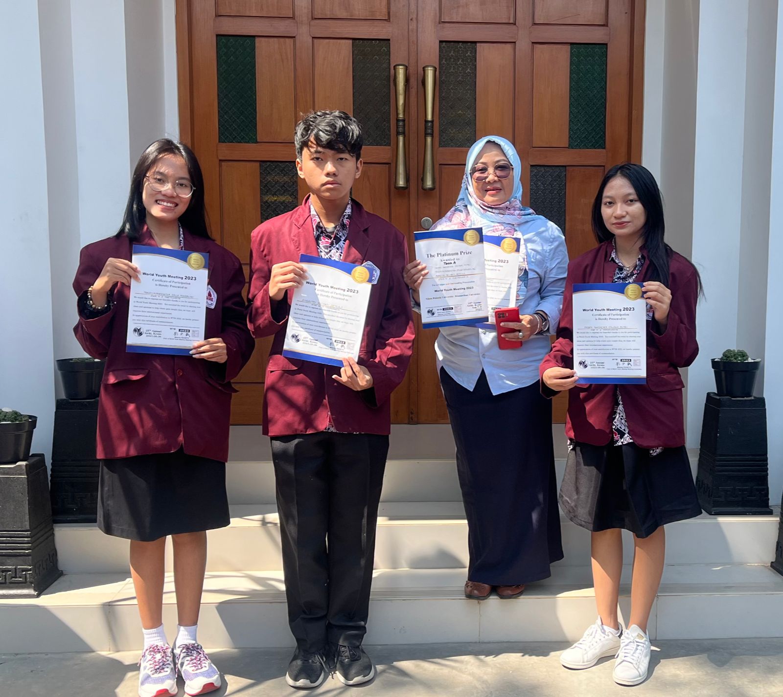 Platinum  Award World Youth Meeting 2023