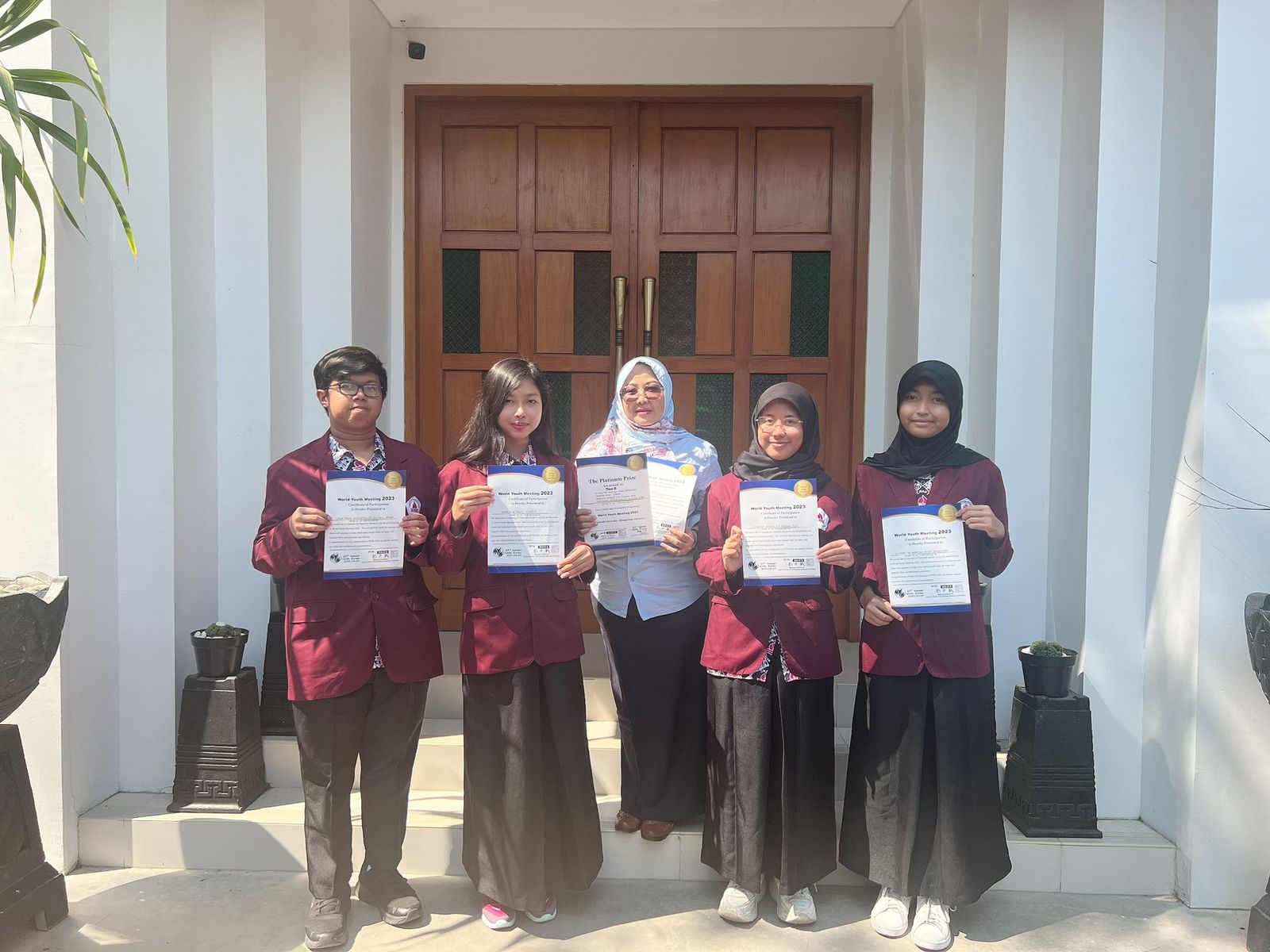 Platinum  Award World Youth Meeting 2023