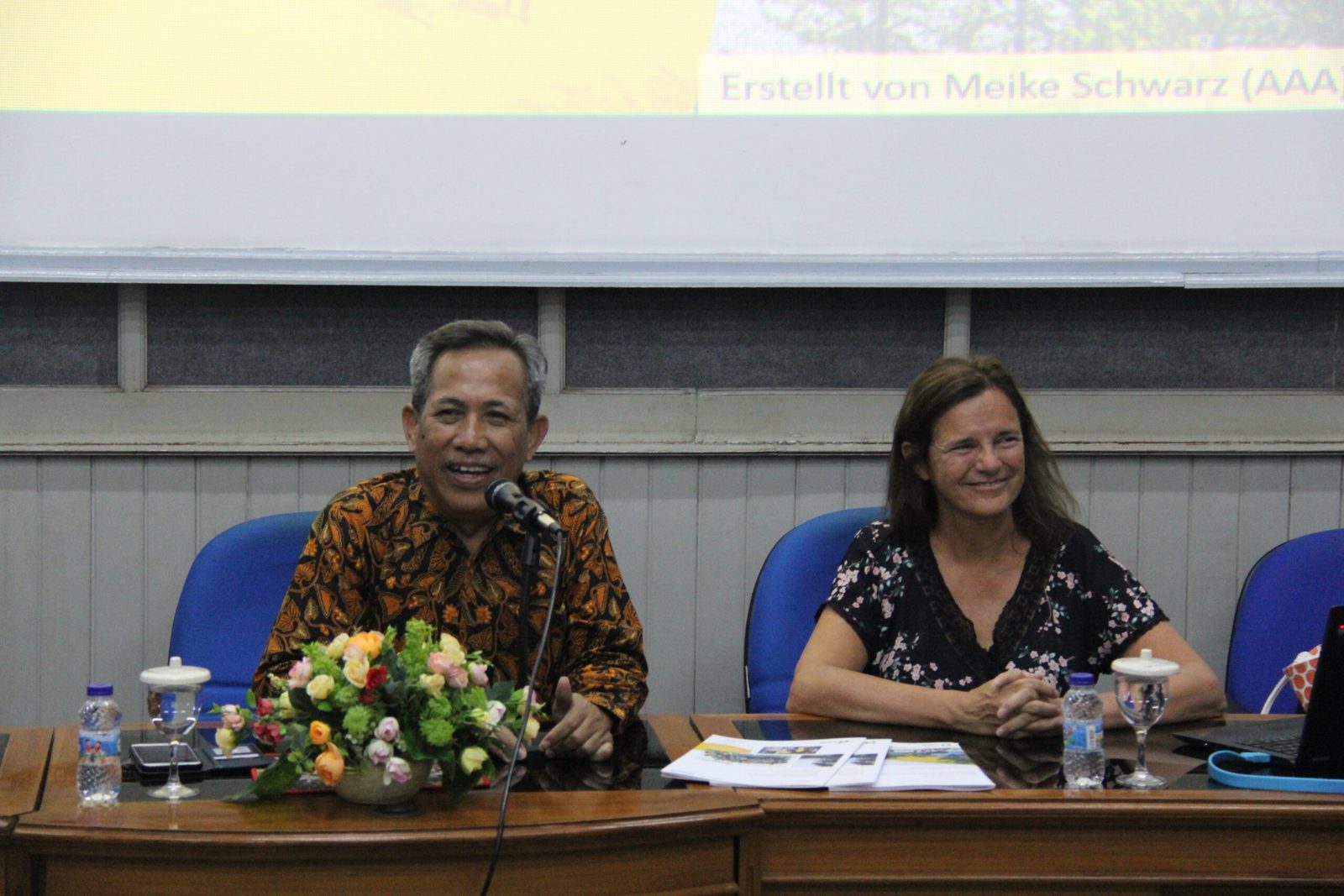 KUNJUNGAN PROFESOR DARI UNIVERSITAS PFORZHEIM JERMAN