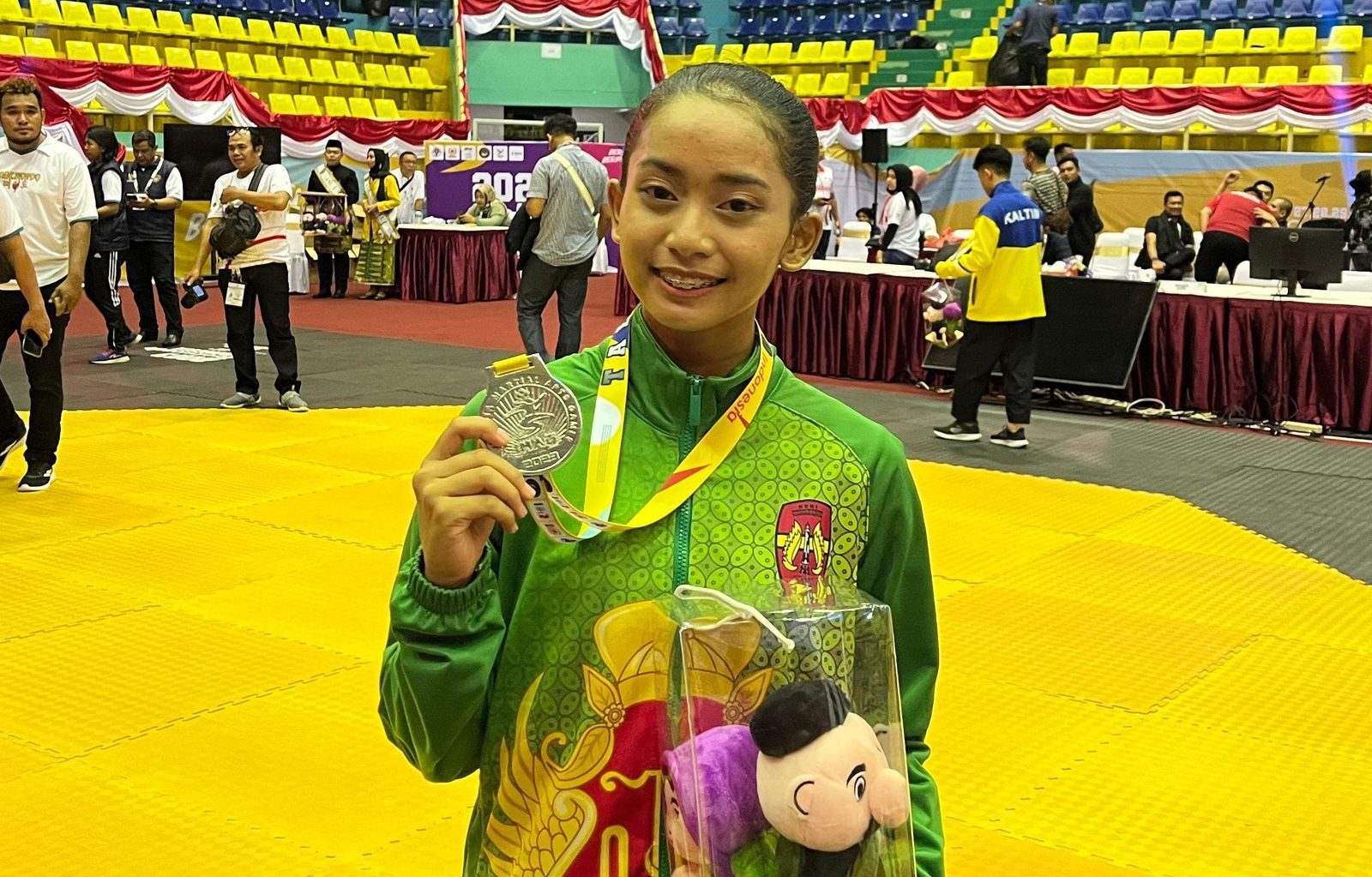 Juara 2 Poomsae Beregu Putri Babak Kualifikasi PON XXI Taekwondo 2023