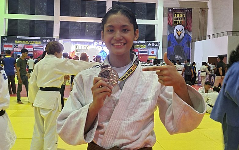 Medali Perak Judo Jakarta Internasional Open Championship 2023