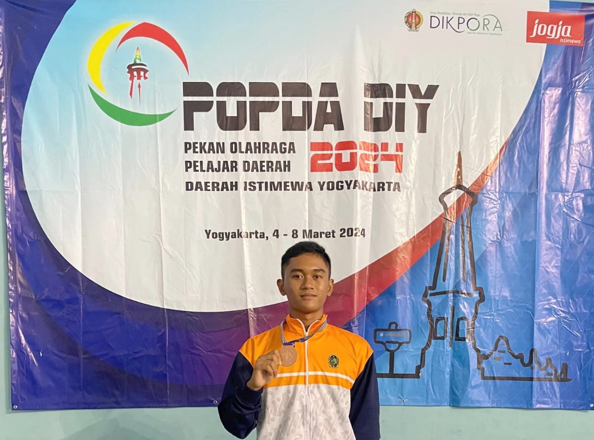 Medali Perunggu Cabor Tenis Lapangan POPDA DIY 2024