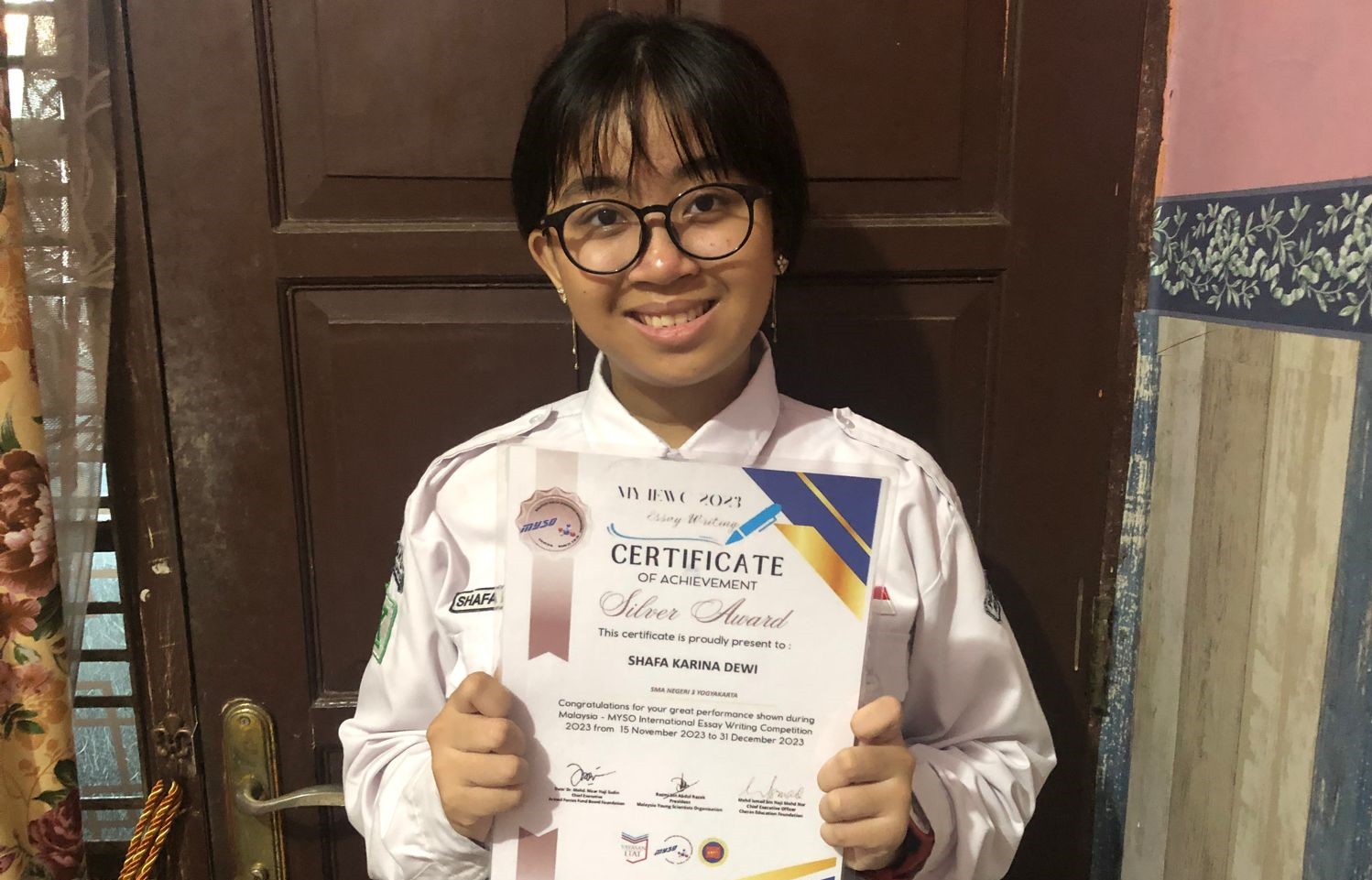 Medali Perak MY-MIEWC (Malaysia – Myso International Essay Writing Competition) 2023