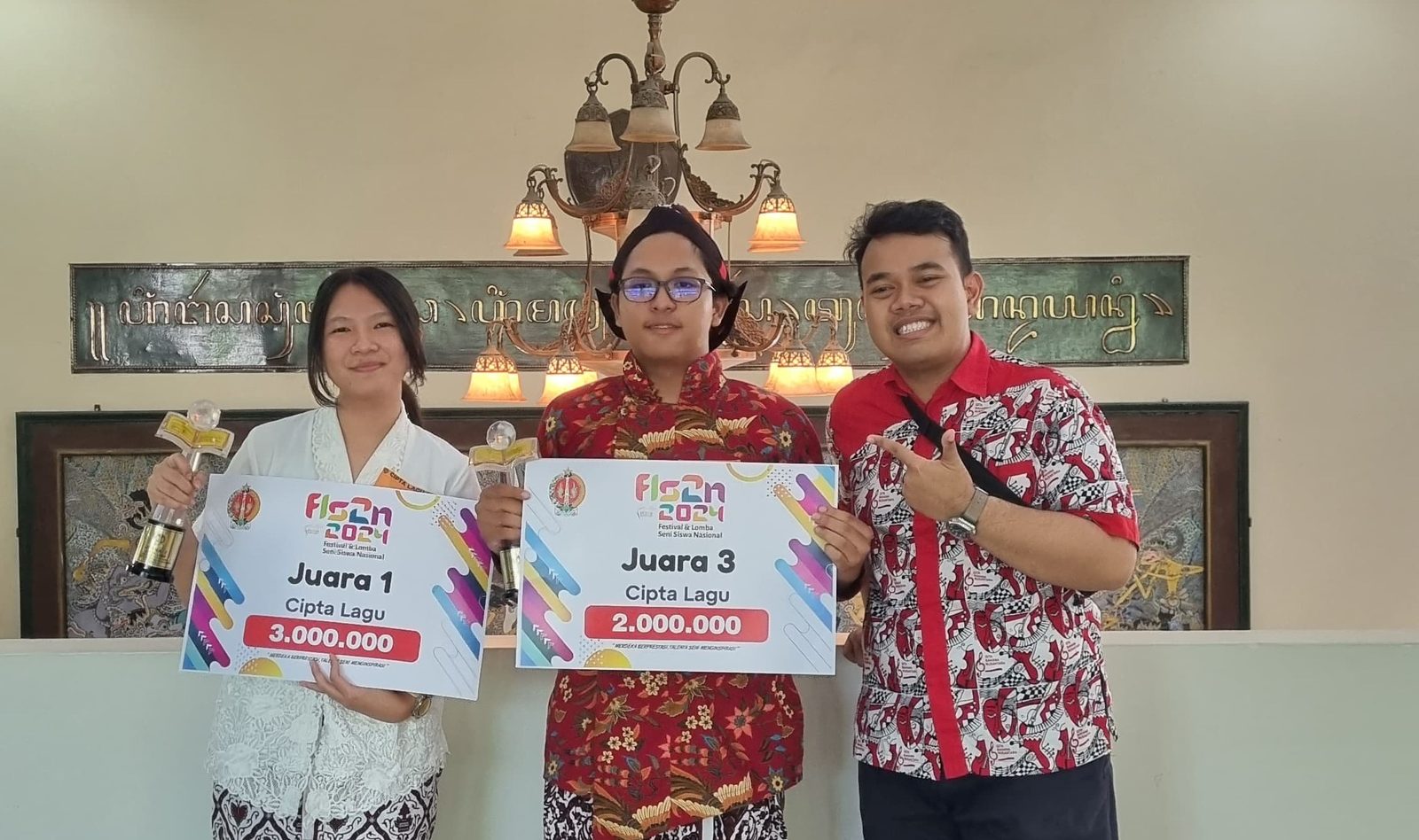2 Peserta Didik Padmanaba Juara FLSSN DIY 2024