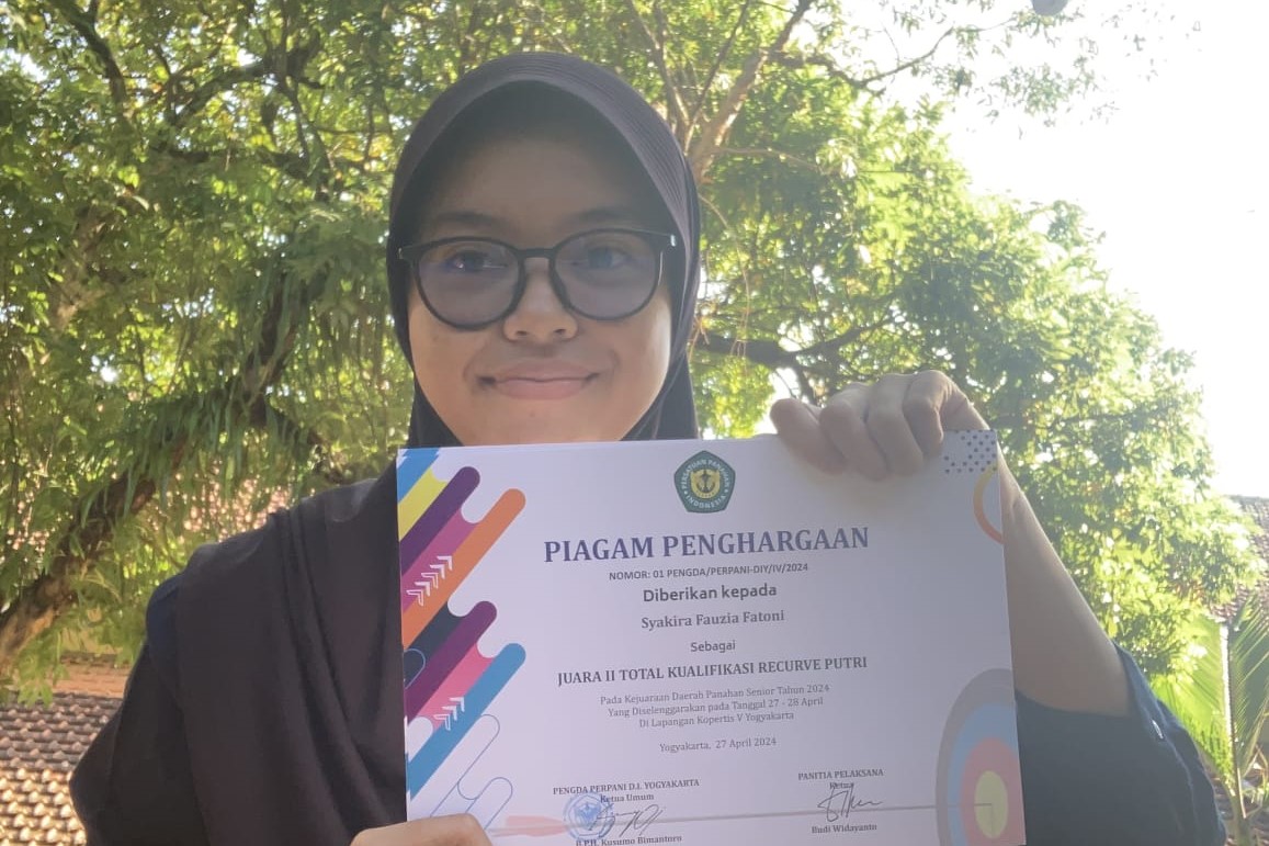 Juara 2 Kualifikasi Individu Recurve Putri Kejurda Panahan Senior 2024