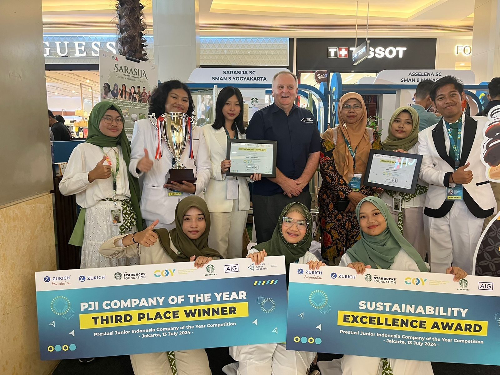 PJI Company of The Year Third Place Winner and Sustainability Excellence Award 2024