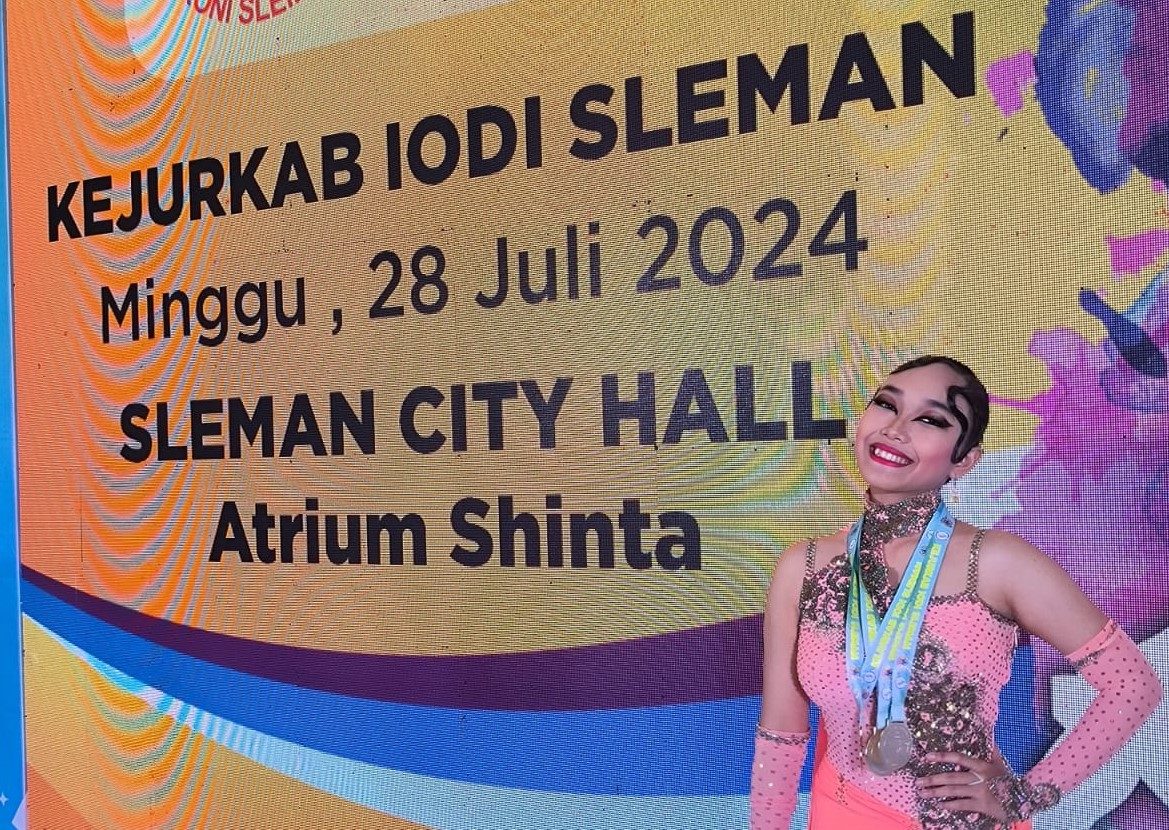 Juara 1 Solo Open Over 16 Quickstep, Juara 2 Solo Open Over 16 Waltz dan Juara 2 Solo Open Over 16 Tango dalam Kejurkab Sleman 2024