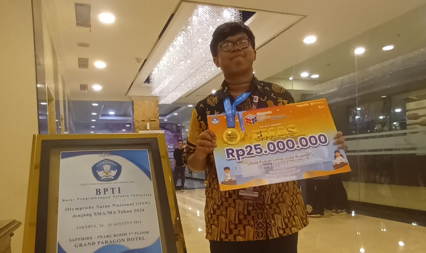 Medali Emas OSN Bidang Kebumian 2024