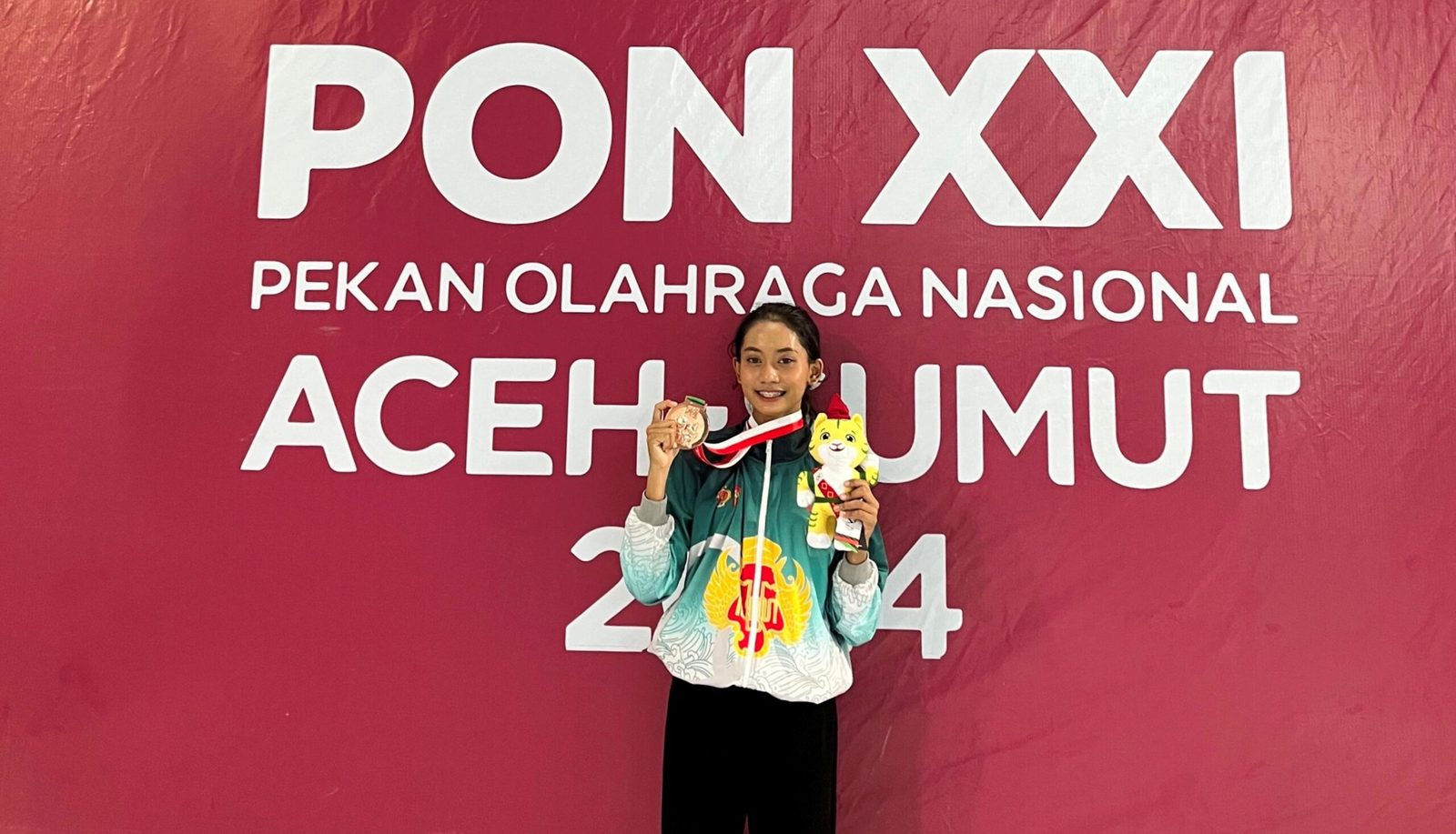 Medali Perunggu Taekwondo Poomsae Beregu Pekan Olahraga Nasional PON XXI Aceh-Sumut 2024