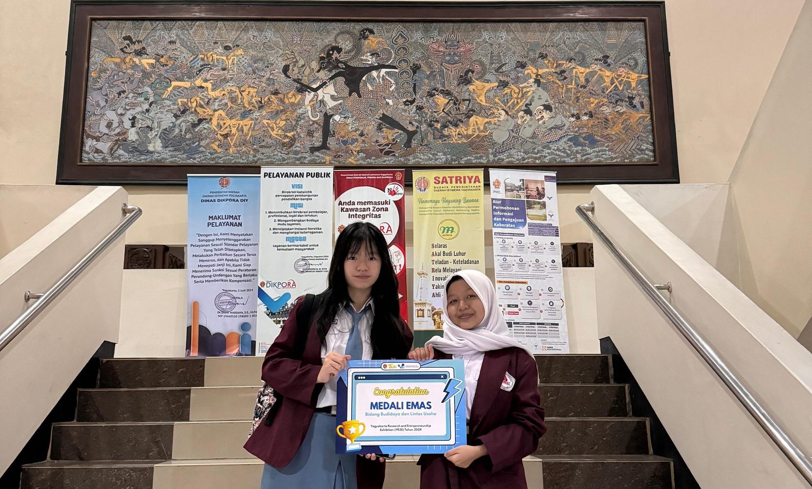 Medali Emas Fiksi Tingkat Provinsi Bidang Budidaya Lintas Usaha 2024