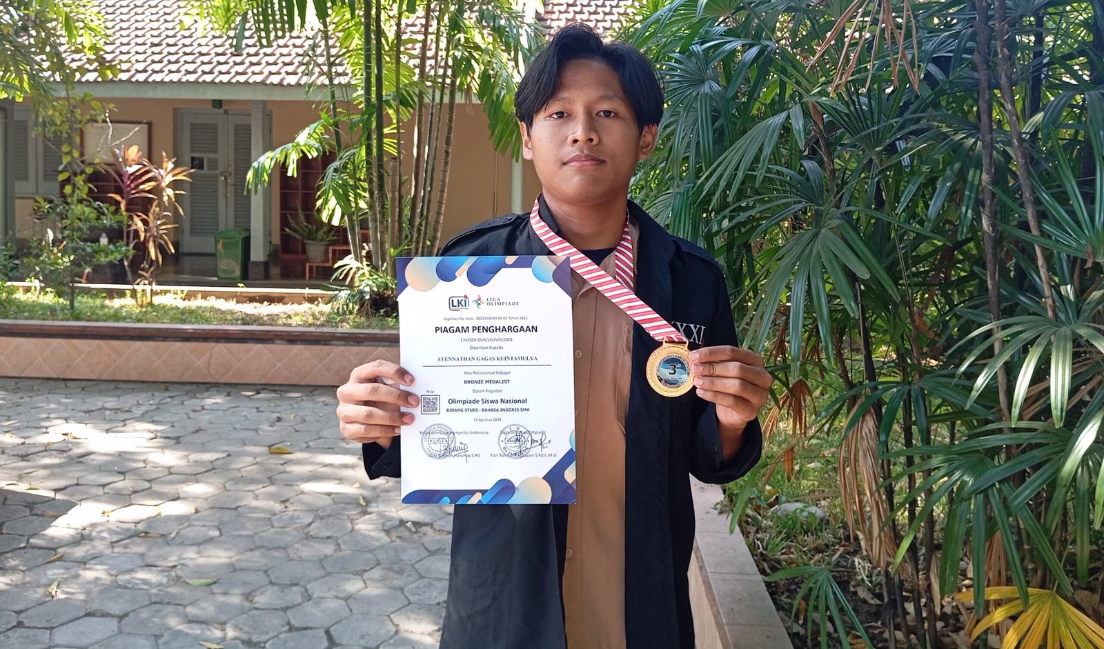 Bronze Medalist OSN (Olimpiade Siswa Nasional) Bidang Bahasa Inggris 2024