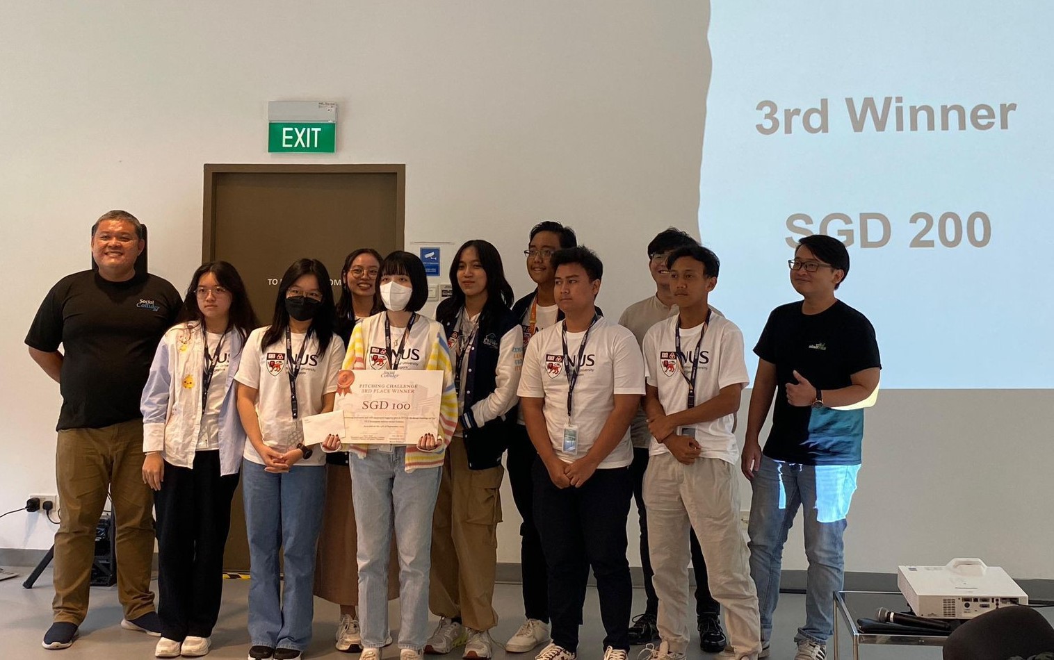3rd Winner in STYLE Pitching Challenge at the NUS Enterprise held by Social Collider 2024