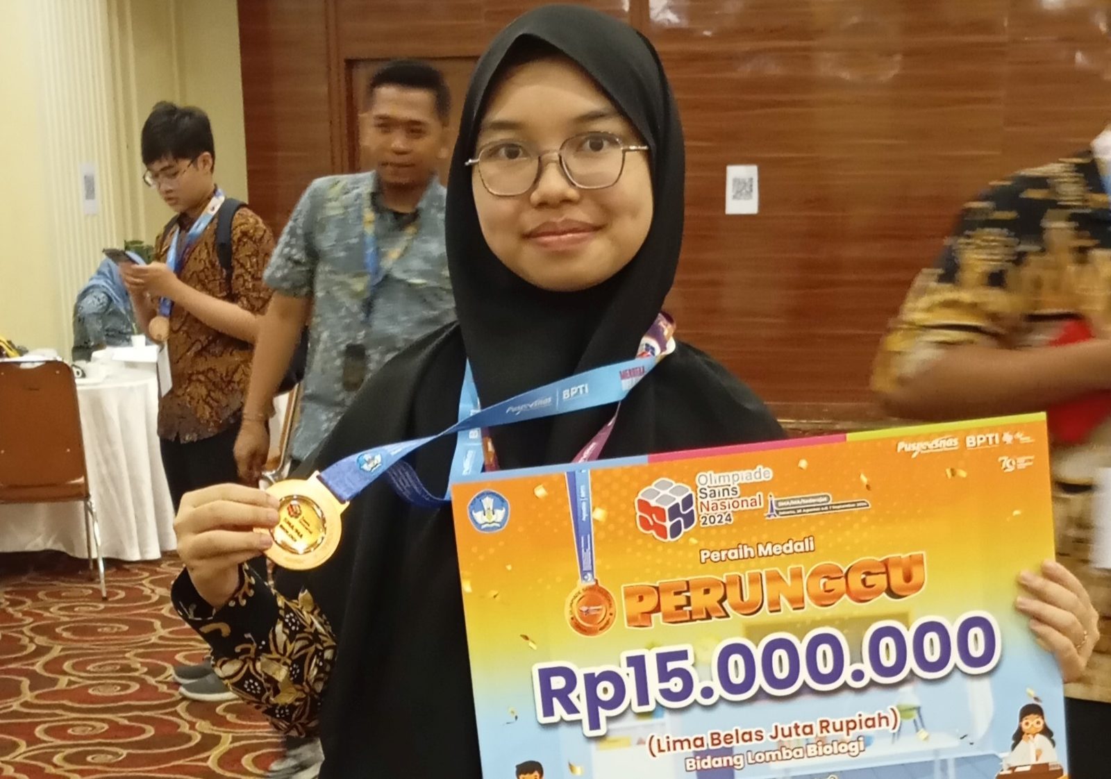 Medali Perunggu OSN Bidang Biologi 2024