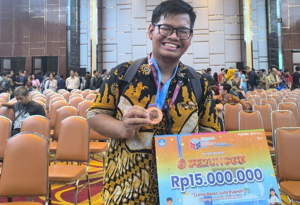 Medali Perunggu OSN Bidang Astronomi 2024