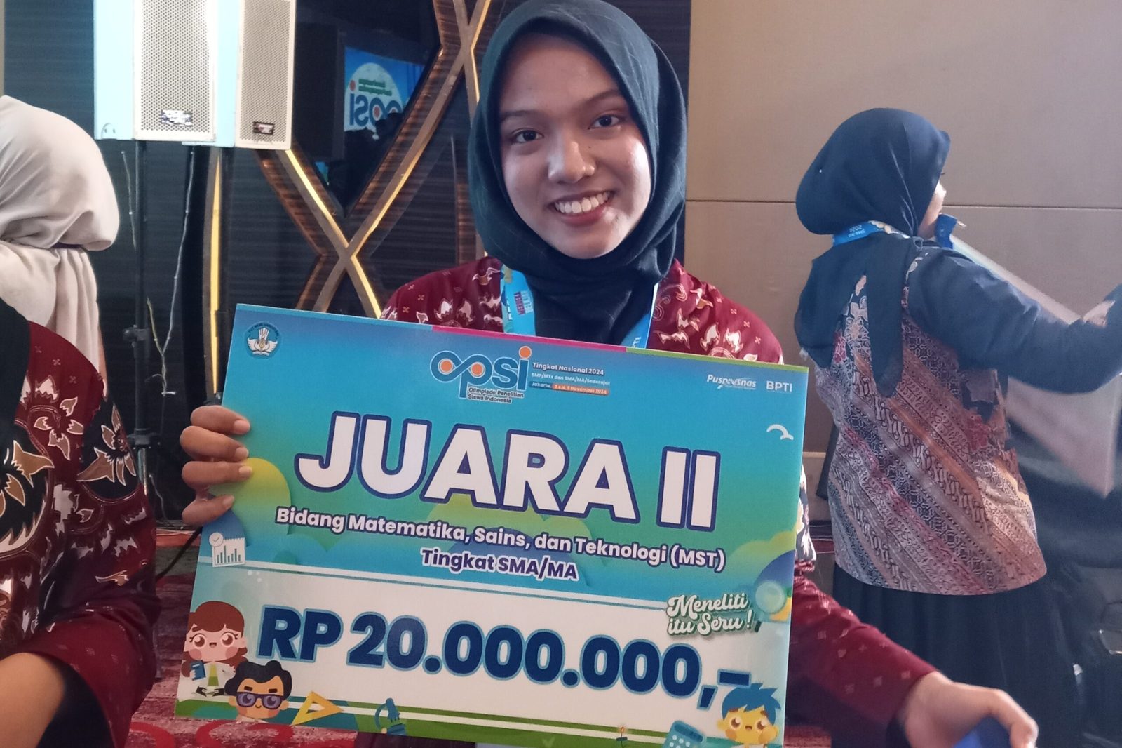 Medali Perak Bidang MST OPSI 2024