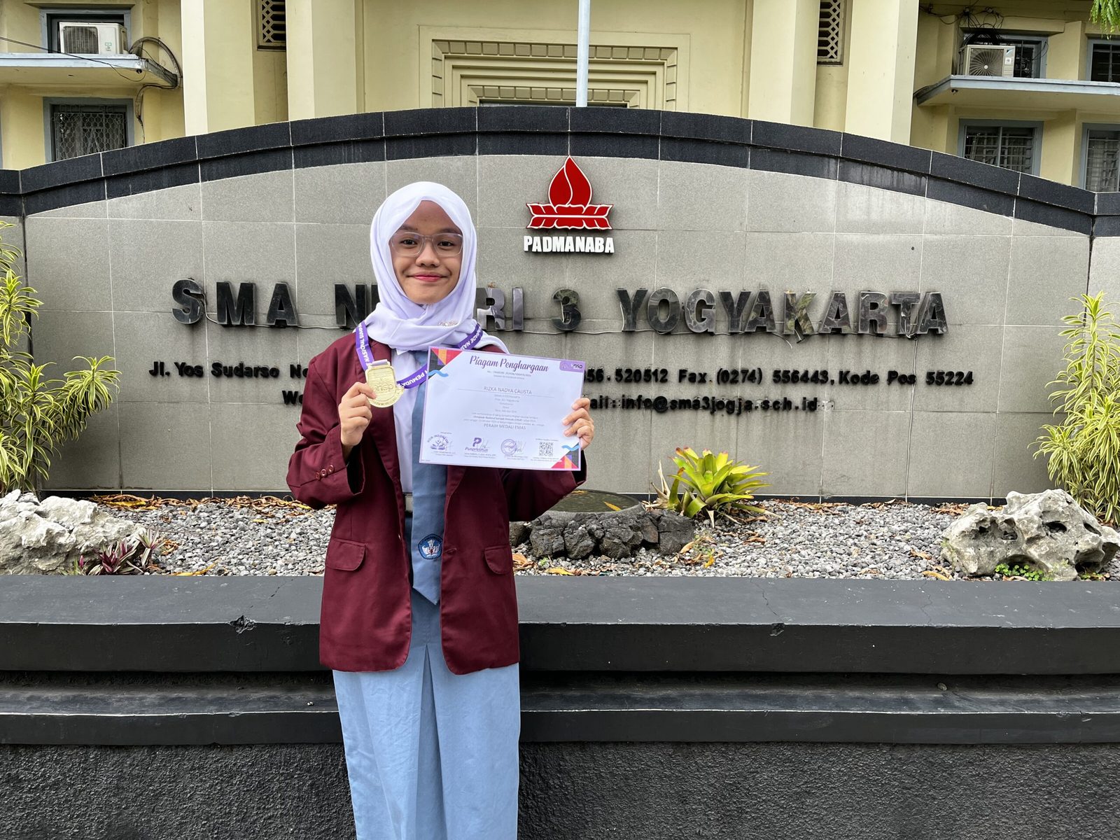 Medali Emas Olimpiade Nasional Sumpah Pemuda (ONSP) Bidang Kedokteran 2024
