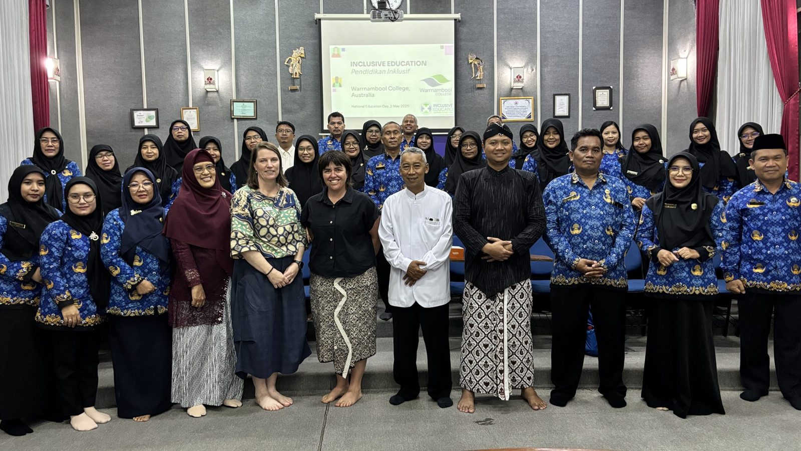 Sarasehan Komunitas Belajar dengan tema “Pembelajaran Disability Inclusion Framework”