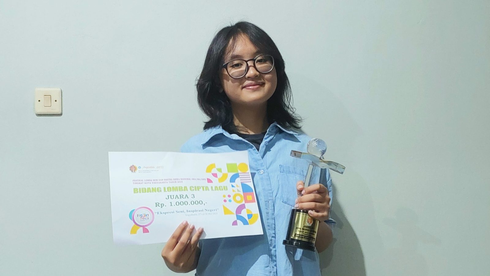Juara 3 FLS3N Cipta Lagu 2025