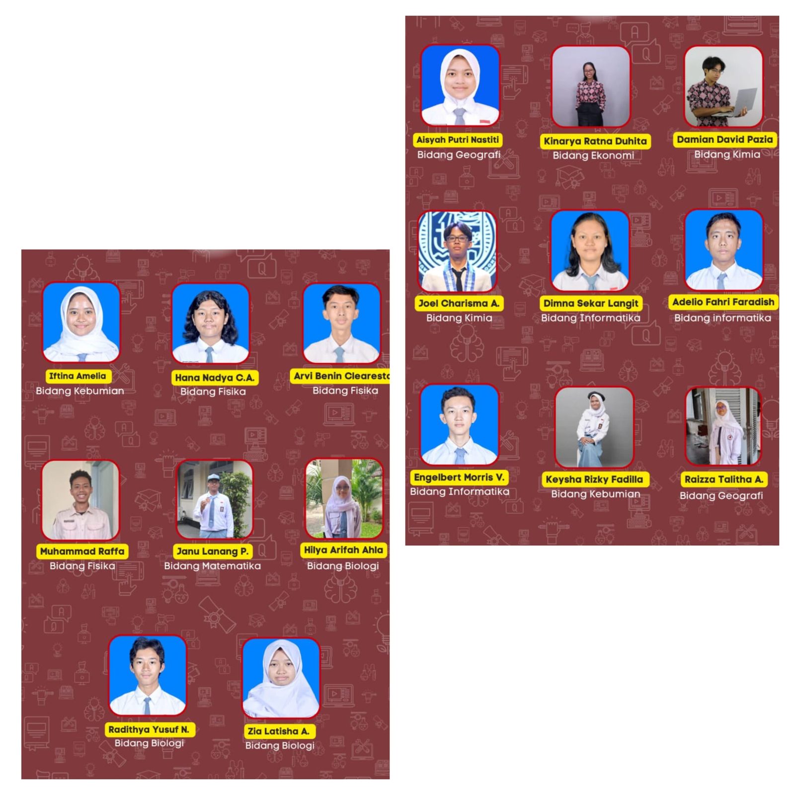 Finalis Olimpiade Sains Nasional Tingkat Provinsi D.I. Yogyakarta jenjang SMA/MA/SMK/MAK/Sederajat Tahun 2025