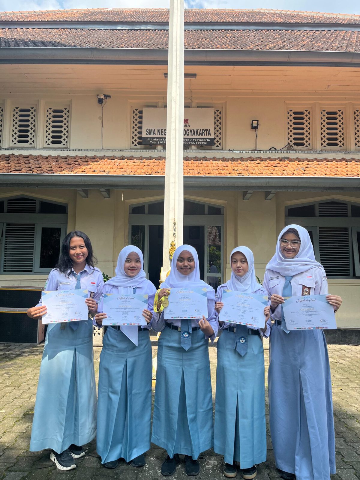 Gold Medal World Science, Environment and Engineering Competition 2025 (WSEEC) bidang Environment