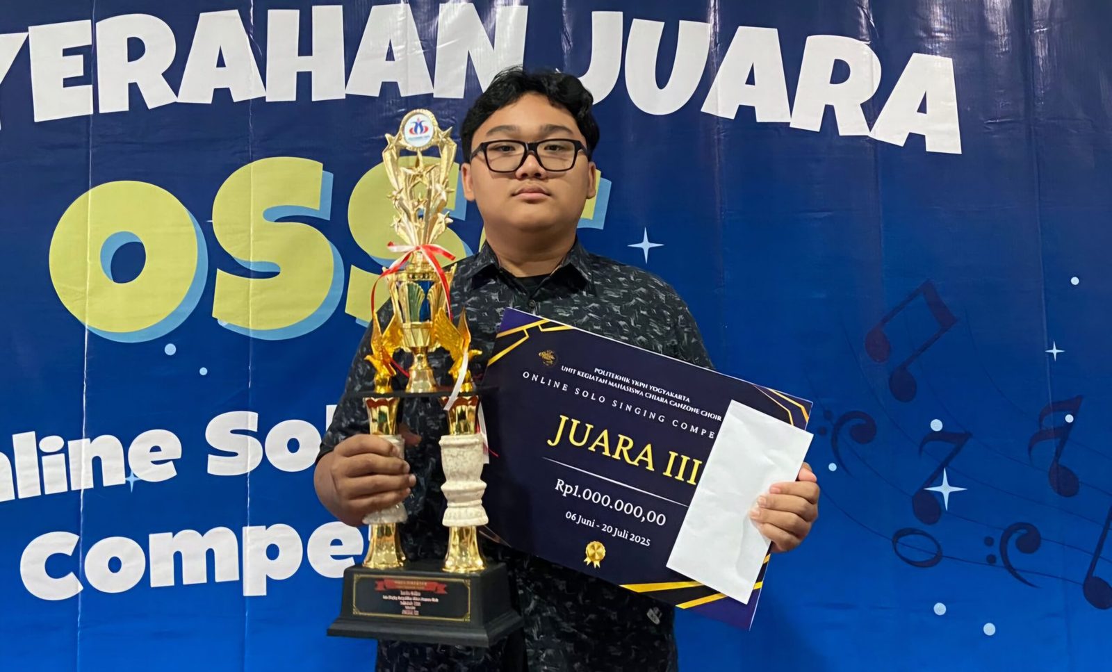 Juara 3 Online Solo Singing Competition