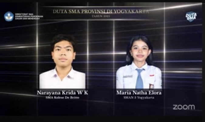 Duta SMA Provinsi DIY 2025