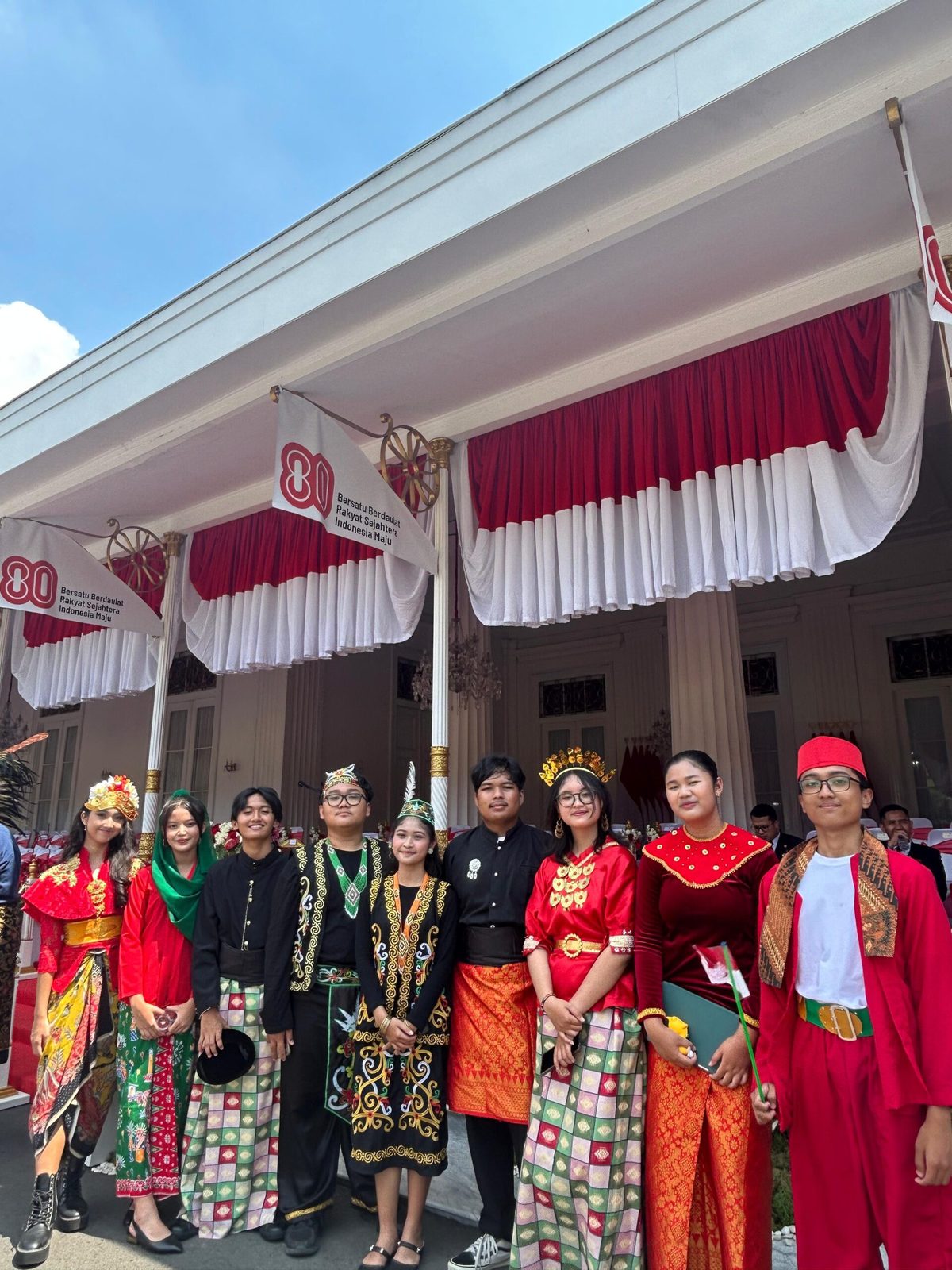 Padmanaba Berpartisipasi dalam Aubade HUT ke-80 RI di Istana Kepresidenan Yogyakarta