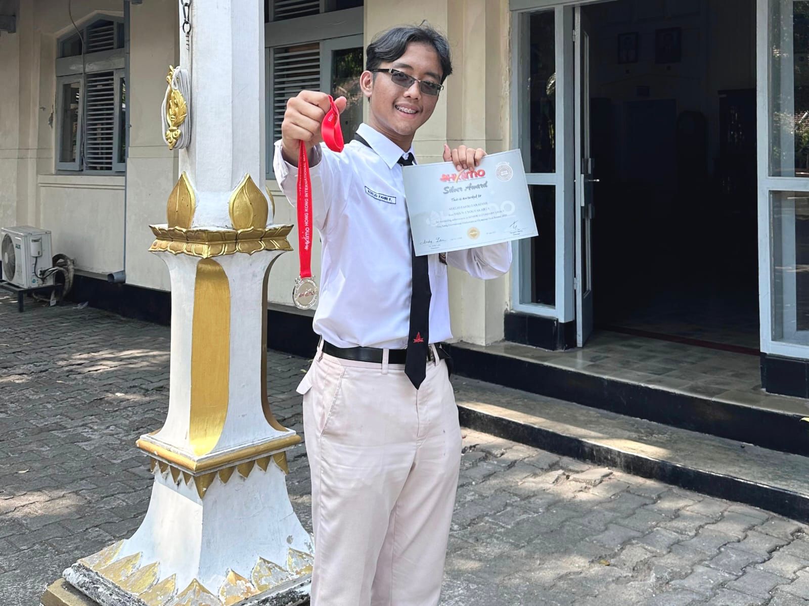 Silver Medal Hongkong International Mathematics Olymphiad