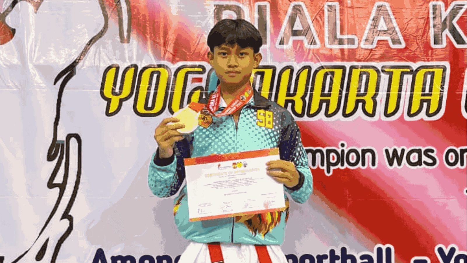 Medali Perak YOT V 2025 Karate Open Tournament